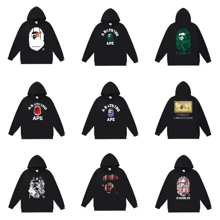 Hooded pullover sweatshirt-1011