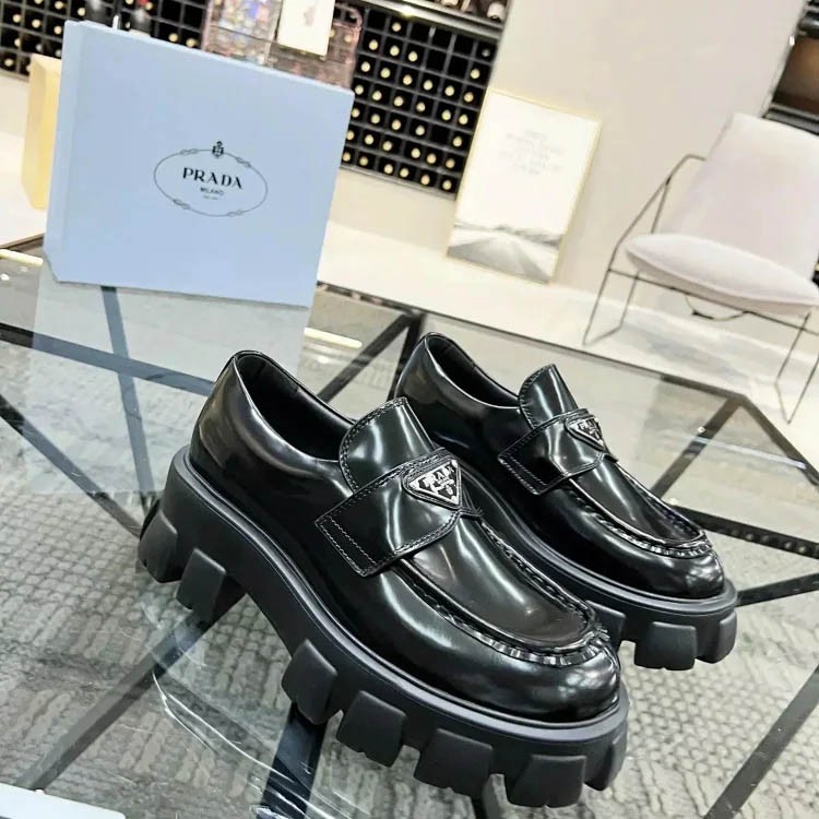 PRADA Casual shoes Leather shoes-0400